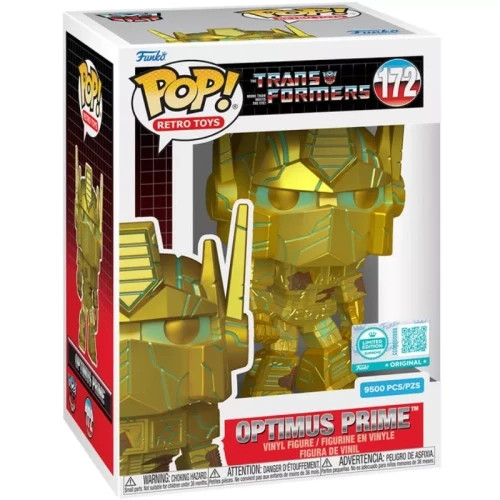 Funko Pop! Transformers #172 Optimus Prime - Limited Edition 9500  w/ Protector