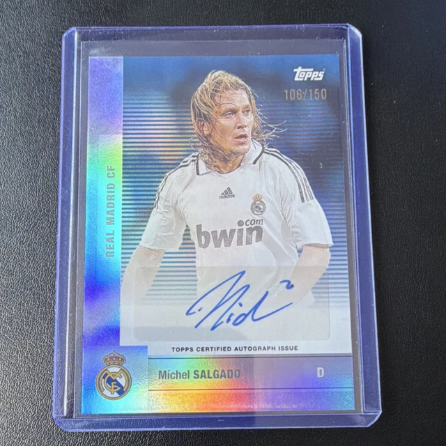 Topps Real Madrid Team Set 25/26 Michel Salgado Legend Auto /150