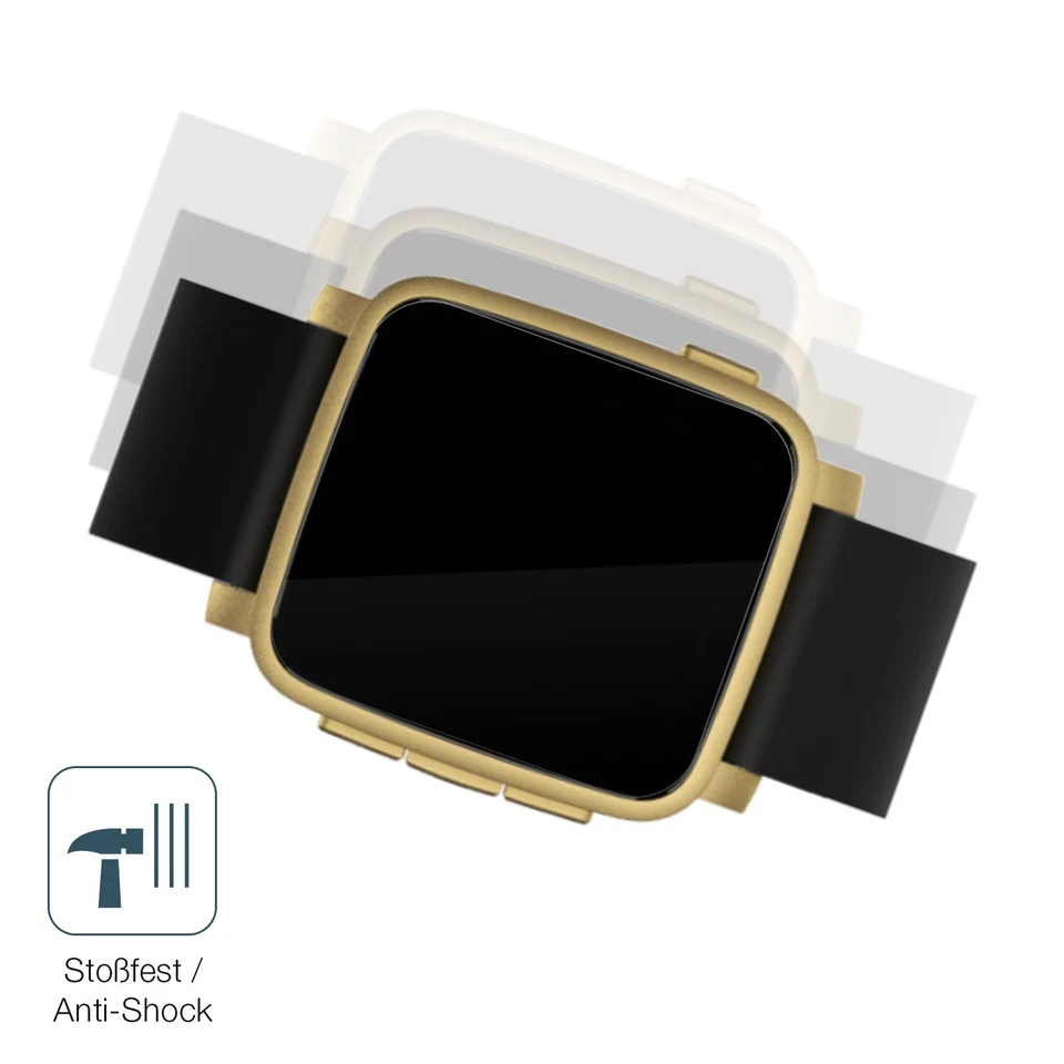 2x Screen Protector for Pebble Time 2 Flexible Glass 9H dipos - Изображение 4 из 4