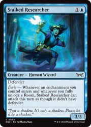 Stalked Researcher 73/276 Duskmourn: House of Horror Foil Common MTG