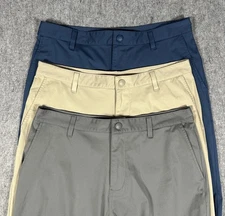 Rhone Commuter Straight Leg Pants Stretch Performance 34x30 Mens Lot Of 3 Golf