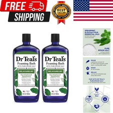 Foaming Bath with Pure Epsom Salt, Relax  Relief with Eucalyptus  Spearmint...