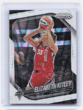 2025 Panini Prizm WNBA #41 Elizabeth Kitley Ice Prizms Las Vegas Aces