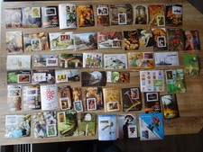 Briefmarken-BLOCK-Sammlung Guyana 52 Stück - sehr gut erhalten