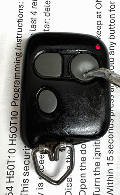 Marksman XT-35 ALARM REMOTE Car Key FOB TRANSMITTER H50T10 H5OT10 CARPRO starter