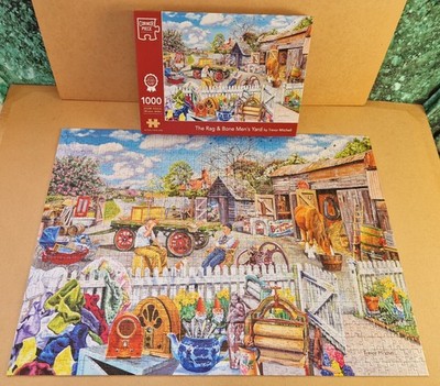1000-teiliges Puzzle namens THE RAG & BONE MENS YEARS von CORNER PIECE PUZZLE.