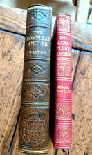 'The Compleat Angler' Izzak Walton & Chas Cotton (x2) 1909 Angling Fishing Books