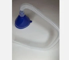 26" inch FUNNEL Extra Long Flexible Plastic Tube Car Oil Fluid Water Gas Fuel