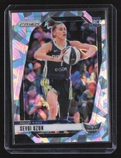 2024 Panini Prizm - Sevgi Uzun [Cracked Ice] Dallas Wings 92