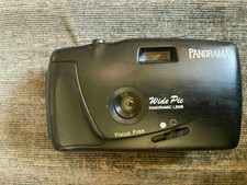 Vintage Wide Pic Panoramic 35mm Film Camera Focus Free Retro Point & Shoot
