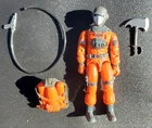 Vintage G.I. Joe Barbecue (V1) 1985 Firefighter Figure 100% Complete Hasbro ARAH