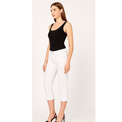 E Play By Replay Damen Jeans Weiß S Pinocchio Knie Casual Low Waist