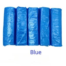 100 Pack Strong Bin Bags Thick Mixed Colour Rubbish Sacks Kitchen Office