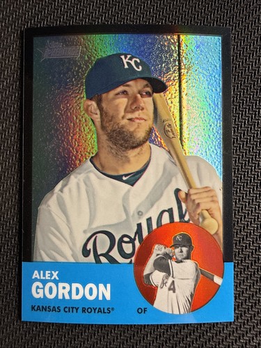 Alex Gordon [Chrome] #HP12 2012 Topps Heritage Chrome card