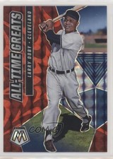 2021 Panini Mosaic All-Time Greats Reactive Red Prizm Larry Doby #ATG10 HOF 3t1