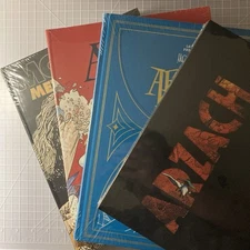 Lot of 4 brand new MOEBIUS artbooks ARZACH / ARZAK