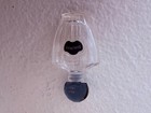 Guerlain Shalimar Parfum  VTG 0.5 OZ  Fan lid Bottle 3" & a mini version- EMPTYS — photo 6