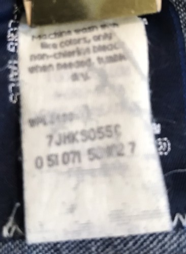 Camisa Wrangler Para Hombres 17-36 Azul Denim Perla A Presión X-Long Cola Western Cowboy Rodeo - Imagen 7 de 7