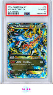 M CHARIZARD EX POKEMON FLASHFIRE XY 2014 69 PSA 10