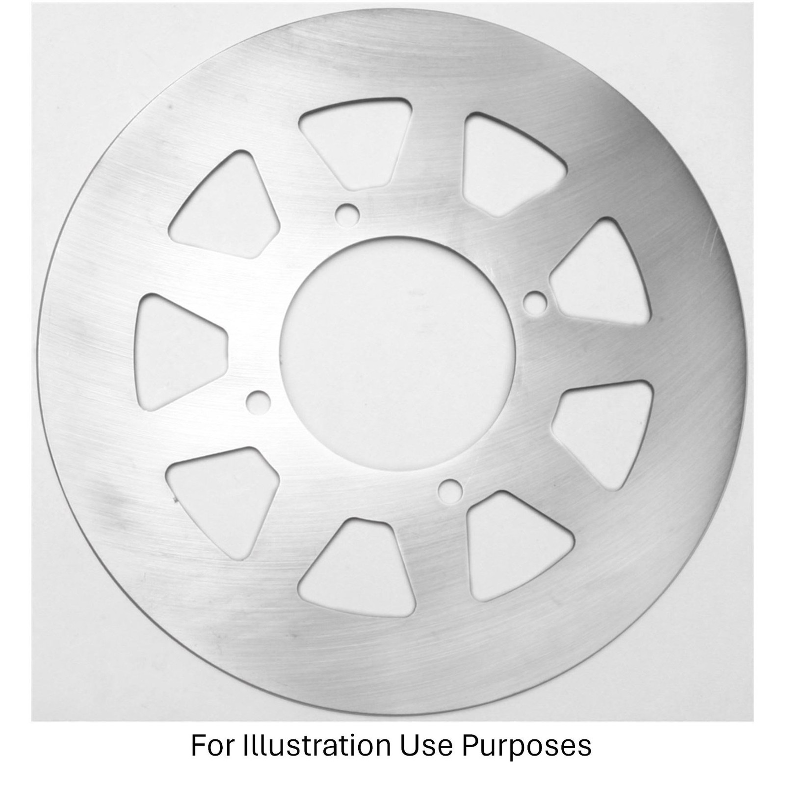 EBC MX/ATV/Enduro Solid Rear Brake Disc (3) Rear Left for Suzuki LT 500 RL 1990