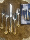 GORHAM GOLDEN MEDICI 43 Piece Sterling Silver (.925) 8‑Pl Setting ×5 + 3 SERVING — photo 3