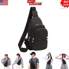 Small Sling Bag Crossbody Backpack Water Resistant Anti-Theft Travel Hiking