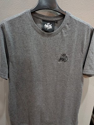 Kings Will Dream T-shirts Embroidered Charcoal Gray Polyester New Large 301