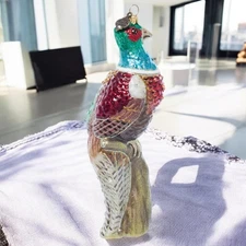 Jay Strongwater Pheasant Glass Ornament SDH20104-250