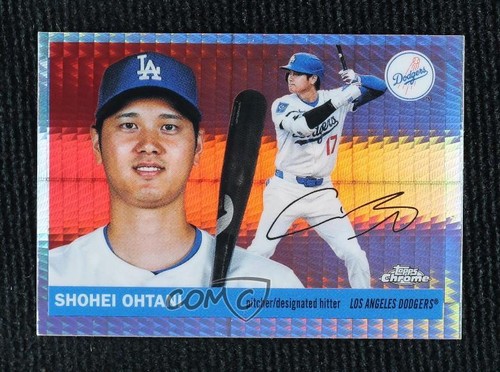2025 Topps Chrome Platinum Anniversary Prism Refractor Shohei Ohtani #17 05ns