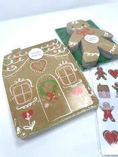 Meri Meri Christmas Gingerbread House Party Supplies Brand New LOT LONDON