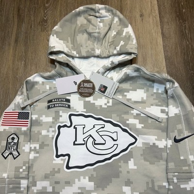 AUTHENTIC Nike Kansas City Chiefs 2024 Salute to Service Hoodie