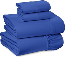 100 Cotton Flannel Sheet Set Deep Pockets Breathable Warm 170 GSM Cozy Soft