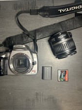 Canon EOS Rebel XT 8.0MP Digital SLR 18-55mm Lens  Battery  Charger  2GB Card