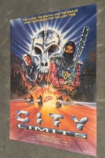 City Limits Original Video Shop VHS Poster 1984