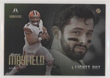 2021 Panini Luminance Lights Out Baker Mayfield #LO-7 6f5