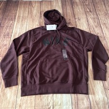 Nike Men's Dri-FIT French Terry Pullover Swoosh Hoodie FV9919-652 Size L read 