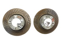 2014-2019 PORSCHE CAYMAN 718 RWD 2.0L FRONT LEFT RIGHT DRILLED BRAKE ROTOR OEM
