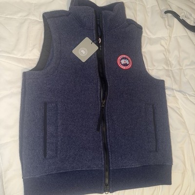 Canada Goose Mersey Fleece Vest Atlantic Navy