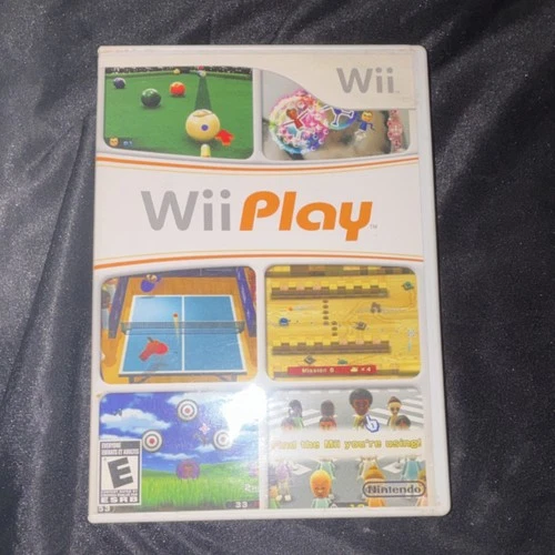 Nintendo Wii Play Nintendo Wii 2007 Multiplayer Manual Included Video Game