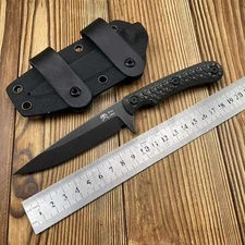 7.5'' New M390 Blade G10 Handle Full Tang Tactics Survival Hunting Knife VTH11