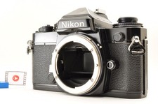 Nikon FE Black Body 35mm SLR Film Camera #3374135 Manual Old Camera From JAPAN