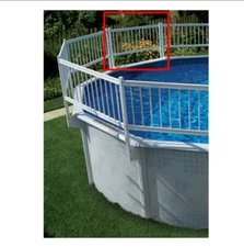 Above Ground Swimming Pool 24" Height Resin Safety Fence -  (Choose Kit Size)