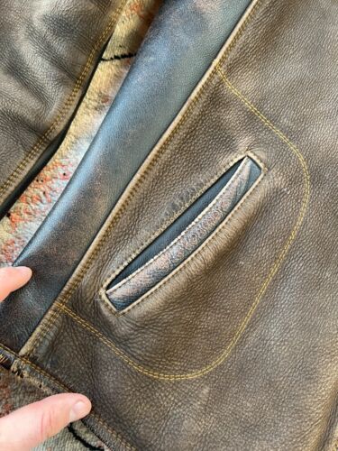 Diesel Vintage Leather Jacket - Picture 3 of 17
