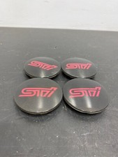 2020 Subaru Brz Ts Oem Sti Logo Wheel Center Caps Set Of 4 Used 2020 Subaru Brz Ts Oem Sti Logo Wheel Center Caps Set Of 4 Used