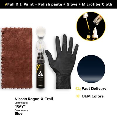 Touch up Paint for Nissan Rogue/X-Trail Code: RAY Blue OEM Quality
