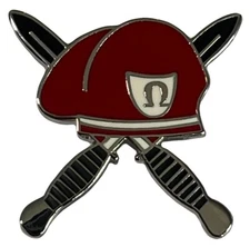 Pack of 2 Soldier Fortune Motorcycle Hat Cap Lapel Pin M-148