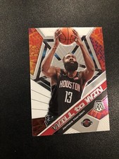 James Harden “Will To Win” Insert 2019-20 Panini Mosaic Basketball Card
