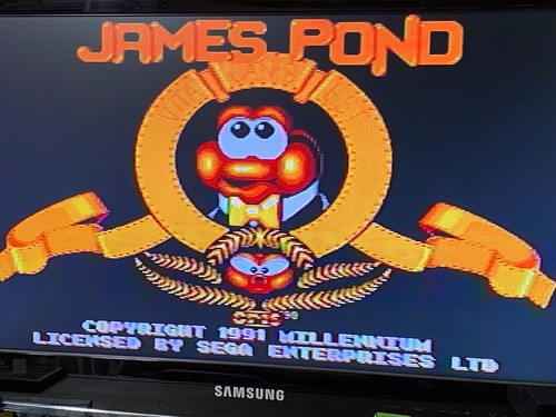 James Pond with Manual Sega Genesis Authentic Tested and Working !!!!!!!!!!!!!! - Picture 8 of 11