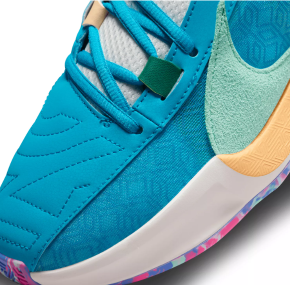 Nike Zoom Freak 5 Greece X Nigeria Basketball Shoes Giannis ALL