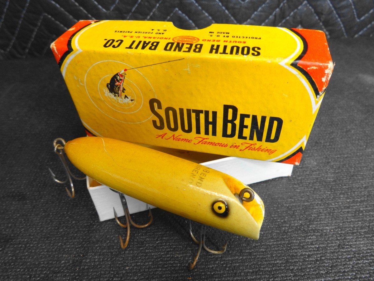 VINTAGE SOUTH BEND LURE - BASS ORENO 973 WITH BOX | eBay